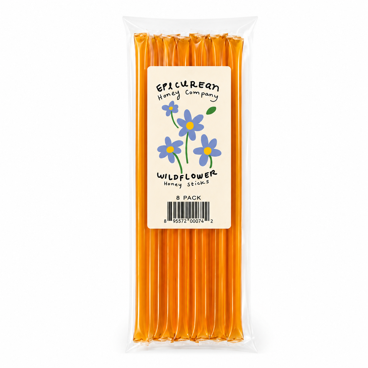 Raw Wild Flower Honey Sticks