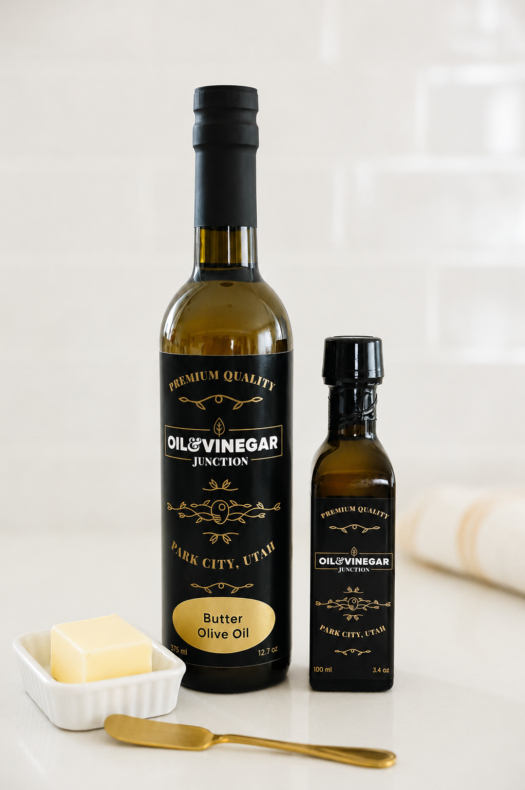 Butter Infused Olive Oil set