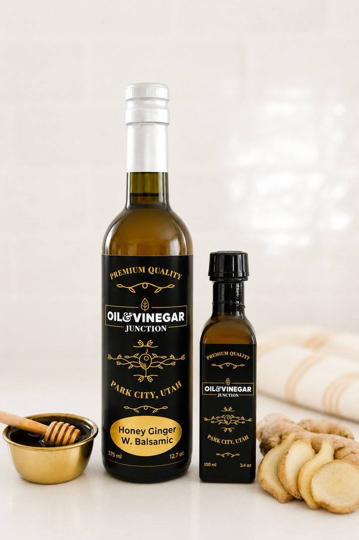 Honey Ginger White Balsamic Vinegar set