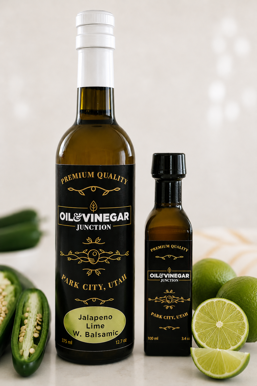 Jalapeno Lime White Balsamic set