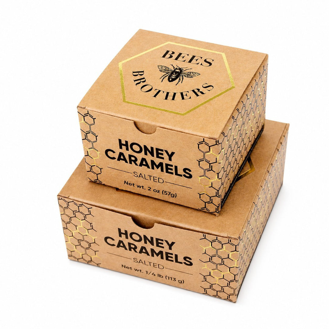 Salted Honey Caramels