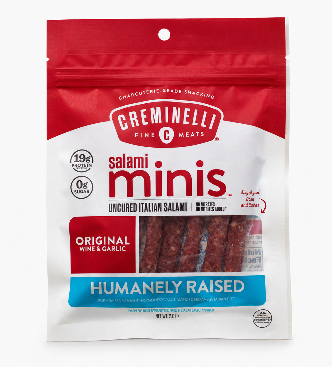 Creminelli Salami Minis   ⛰︎